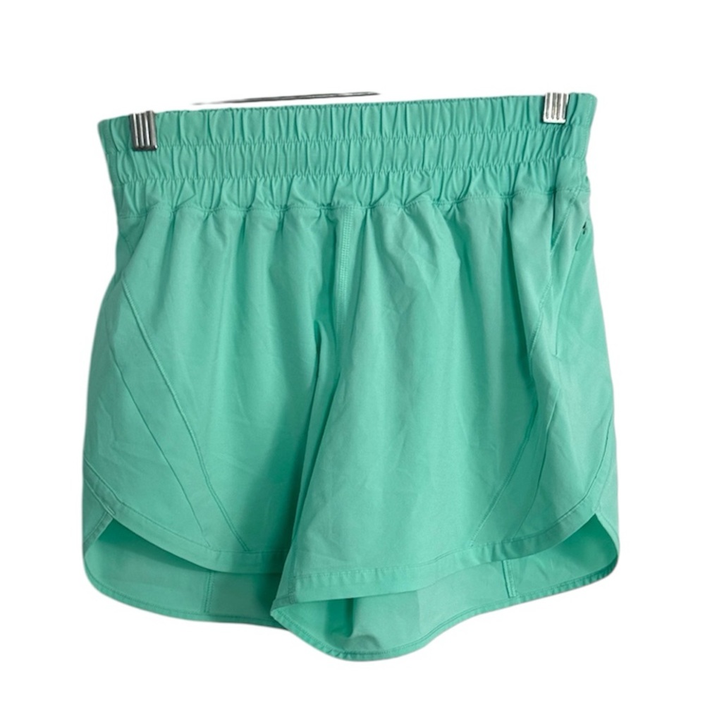 Lululemon Track That Mid-Rise  Short 5" Teal Blue Size 6